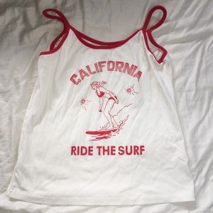 california vintage tank top